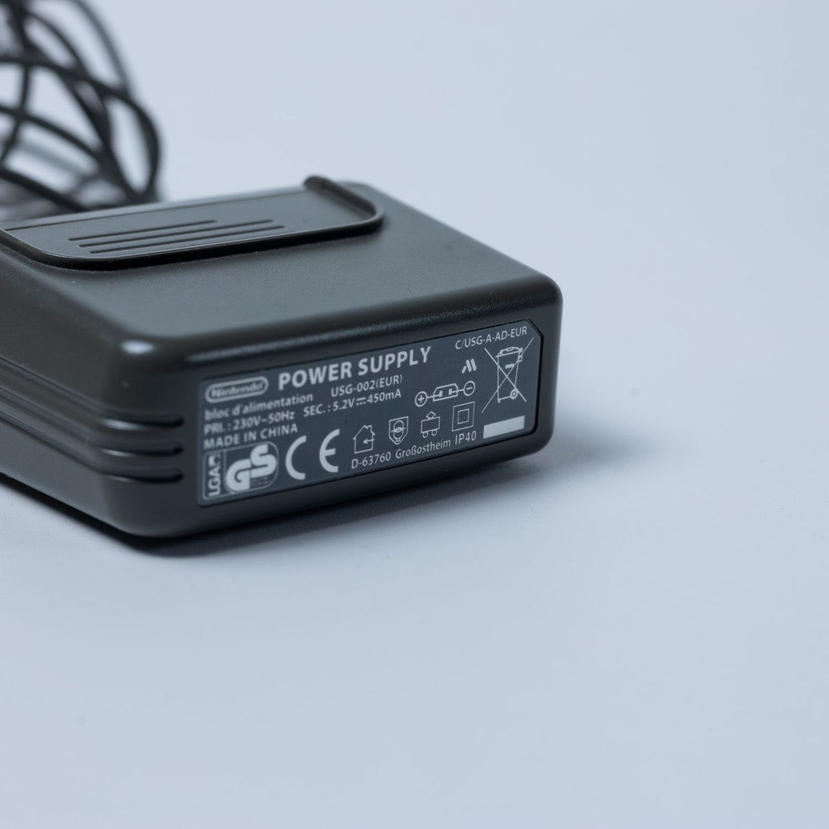 Nintendo Ladekabel / Stromkabel - für Nintendo DS - C/USG-A-AD-EUR