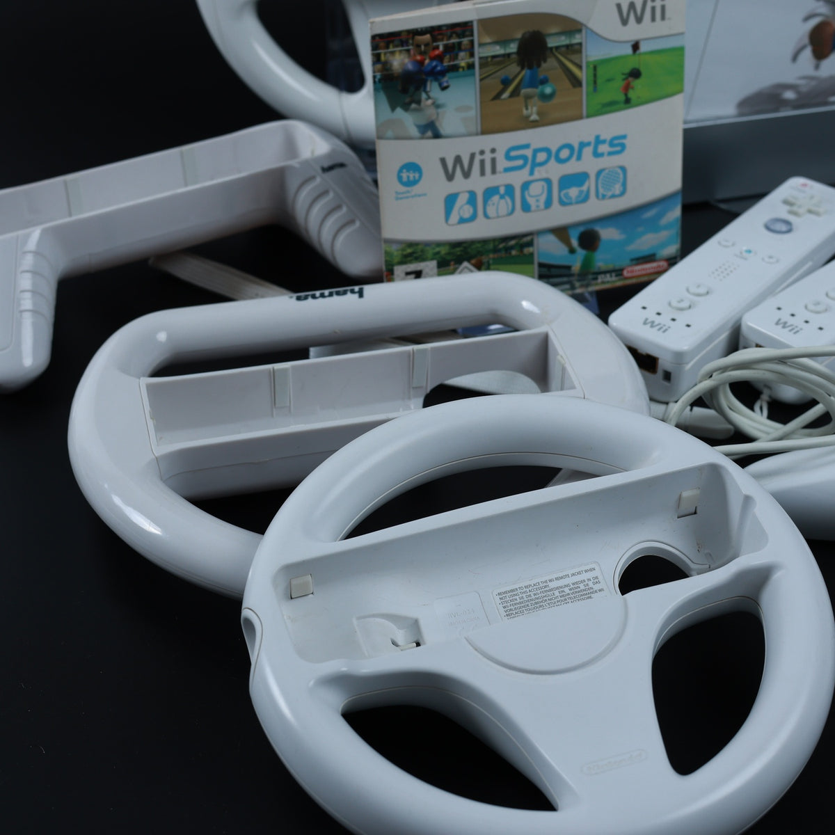 Nintendo Wii Konsole (Mario Kart Design) + Wii Sports Paket - Zustand Sehr Gut