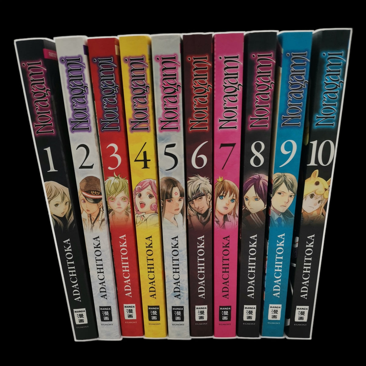 Noragami - Band 1-10 - Egmont Manga - Deutsch - Adachitoka - Fantasy - Sehr gut