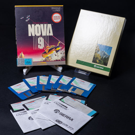 Nova 9 - PC IBM / MS-DOS - 3.5'' & 5.25'' - Big Box Spiel ohne Anleitung