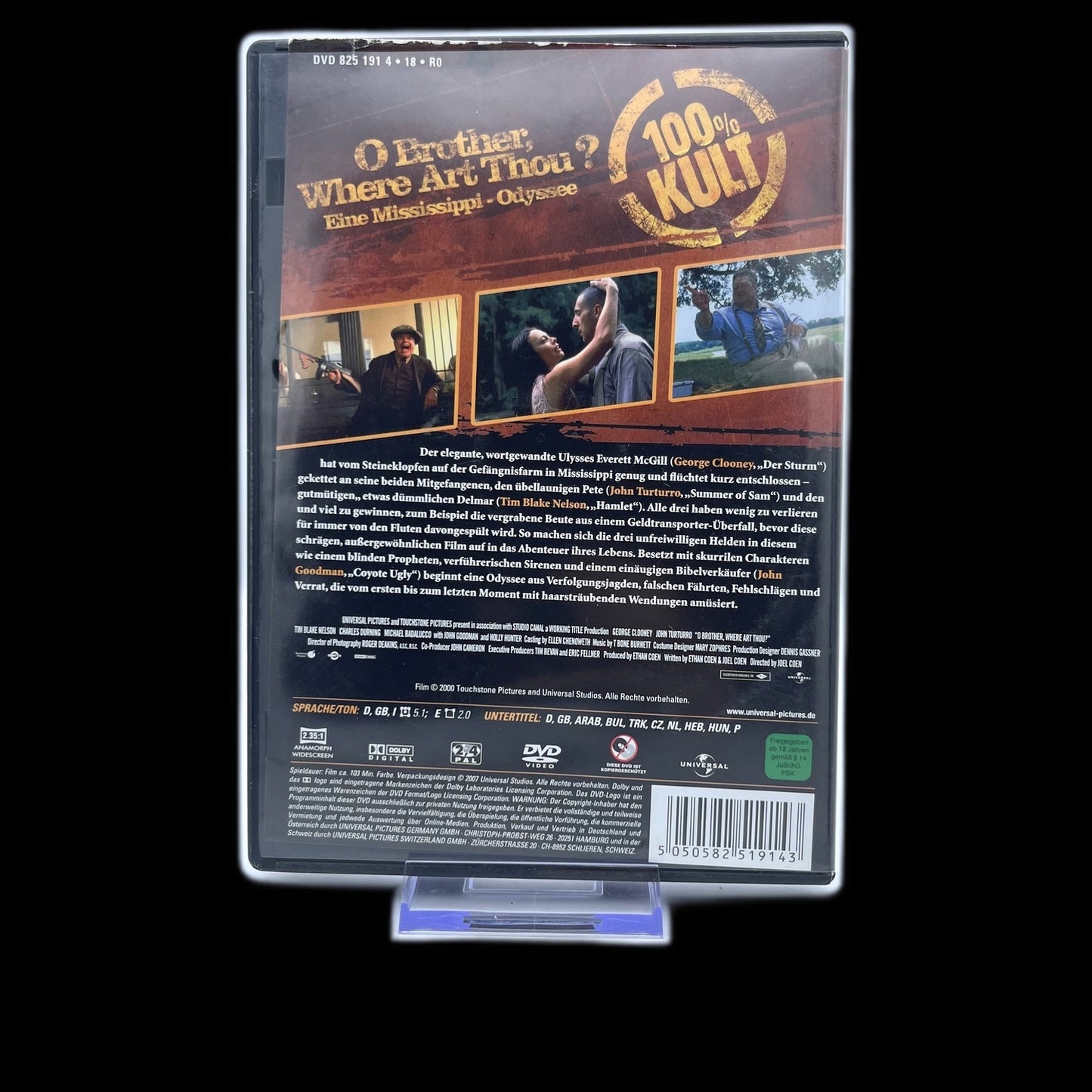 O Brother, Where Art Thou? - 100% Kult Aufdruck - DVD - Komödie - Gebraucht