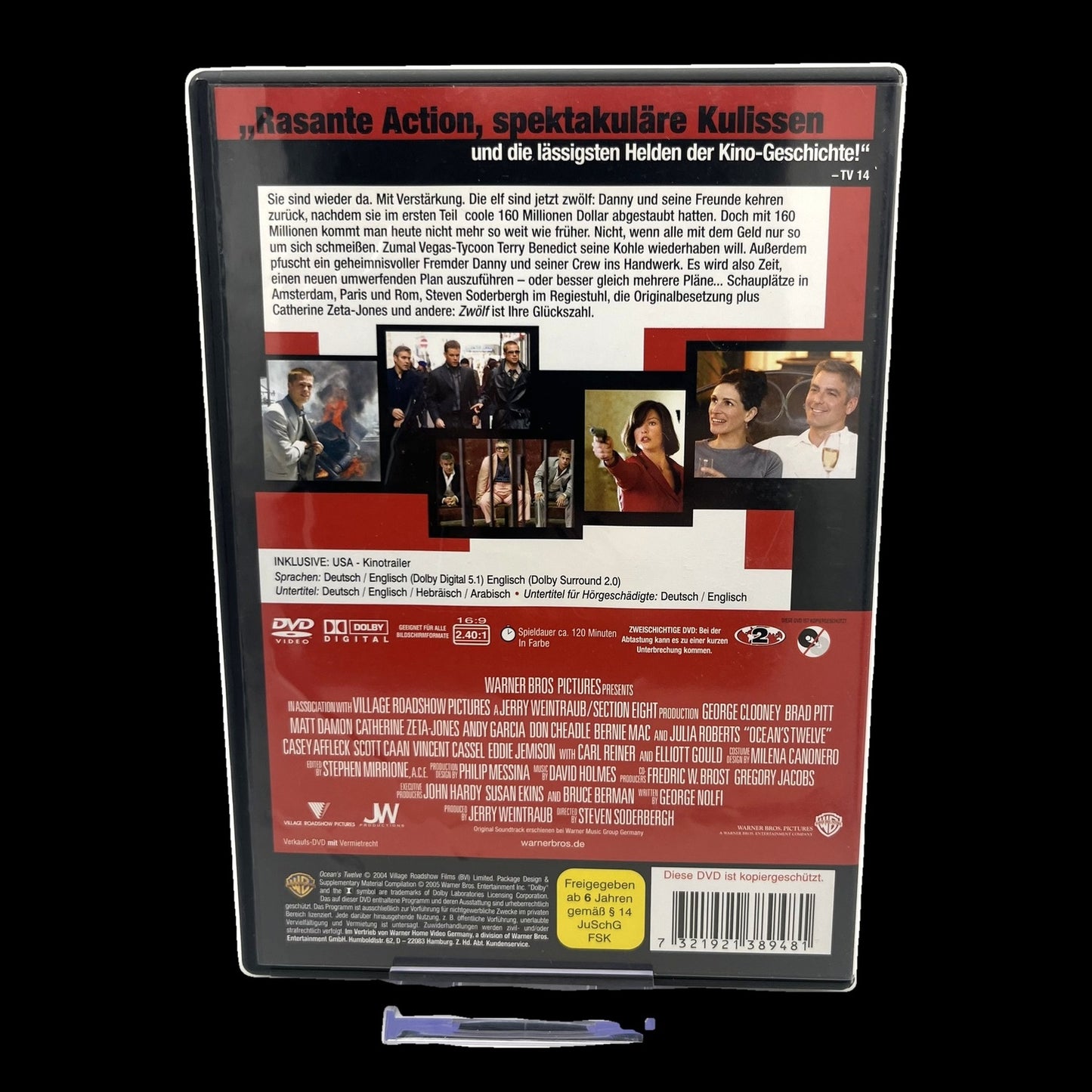 Oceans Twelve - Oceans - Inkl. USA Kinotrailer - DVD - Gebraucht