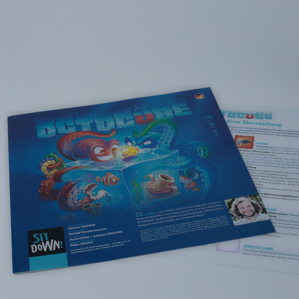 Octocube - Brettspiel - 2-4 Spieler - Ab 8 Jahren - 20-30 Min - Neuwertig
