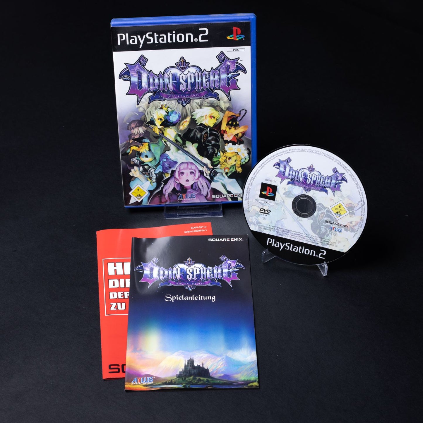Odin Sphere - Square Enix - Playstation 2 PS2 - CiB mit Anleitung - Neuwertig