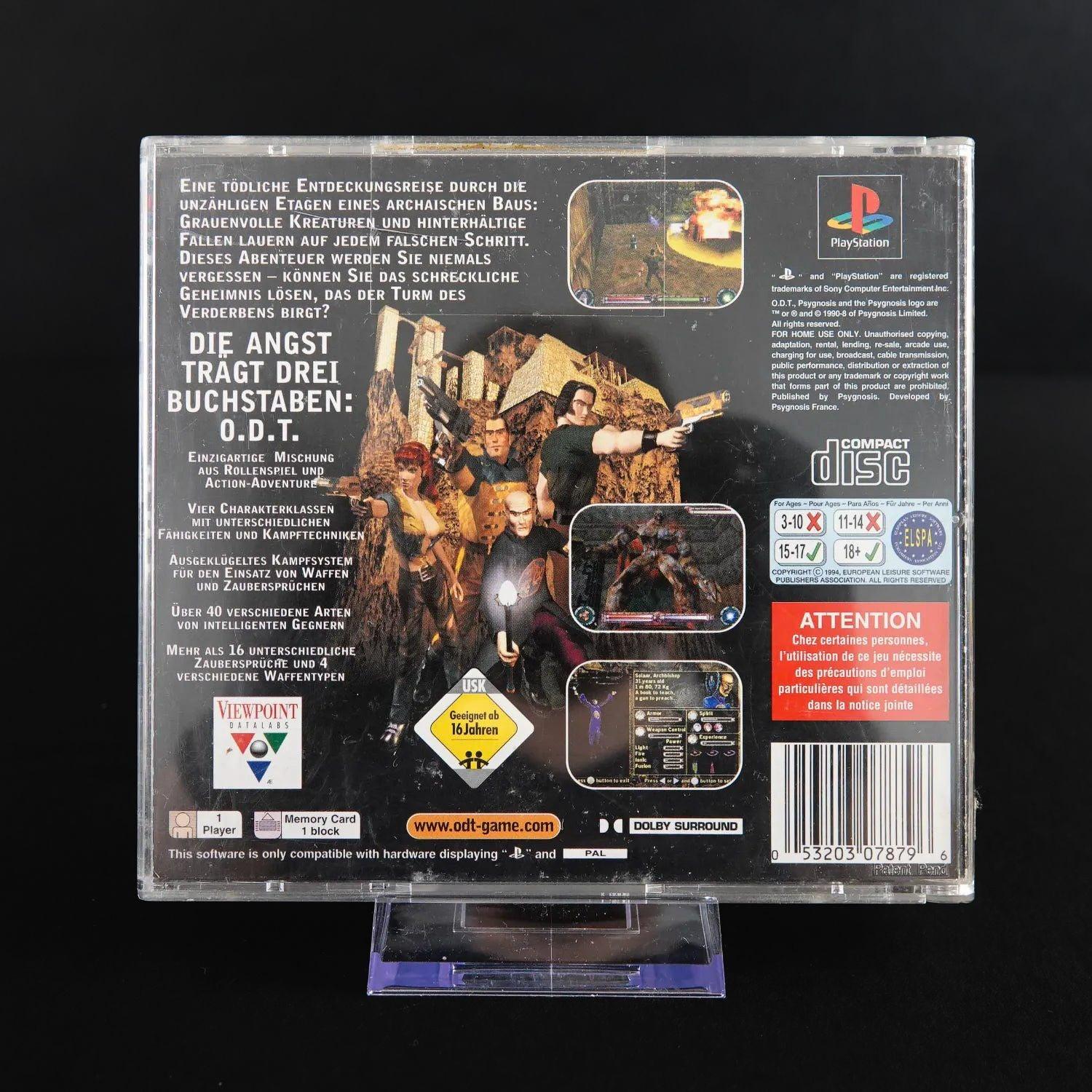 odt-playsation-1-ps1-spiel-cib-mit-anleitung-deutsch-gebraucht-4 - Utopia Collectibles