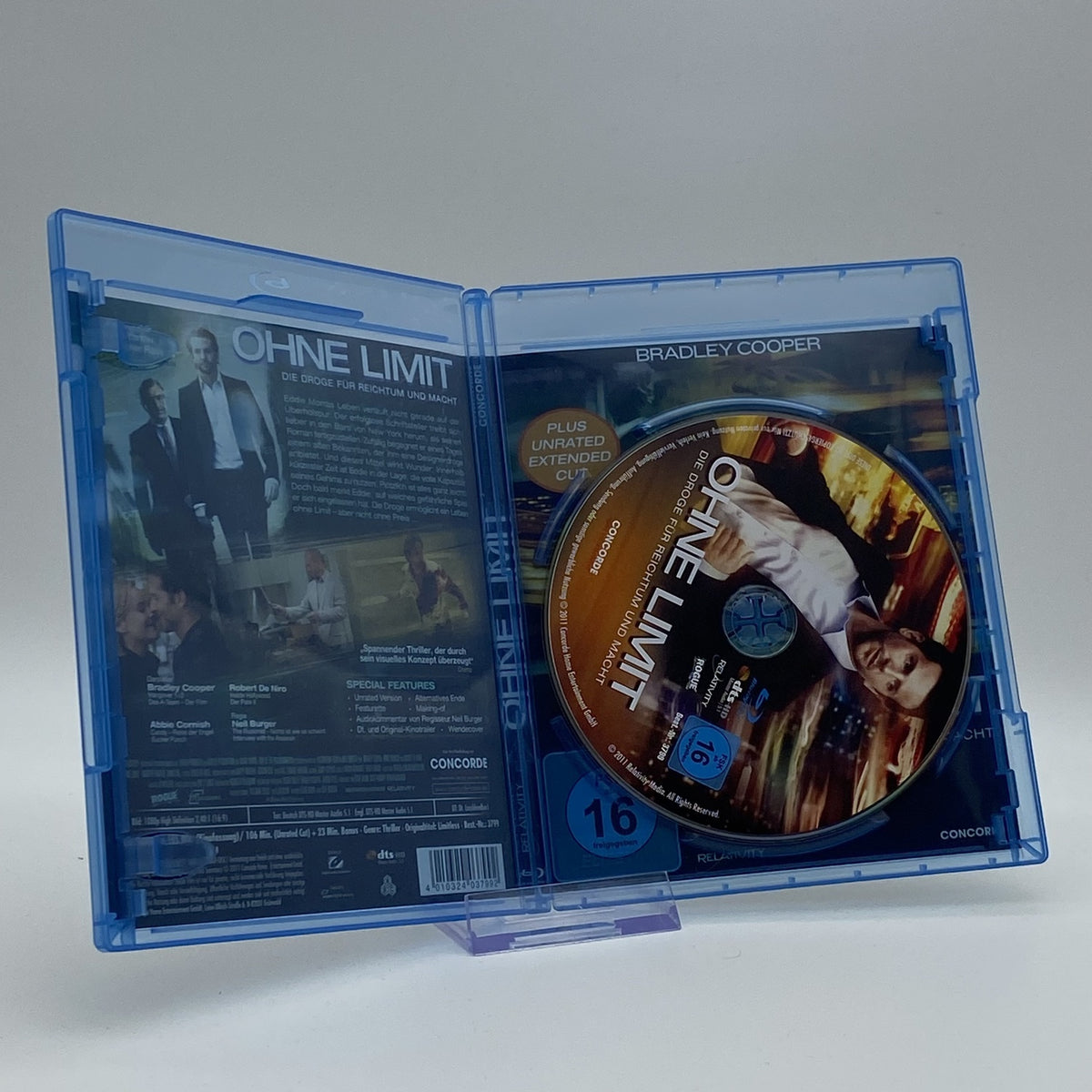 Ohne Limit - Bradley Cooper - Robert DE Niro - Blu-Ray - Film - Zustand Sehr Gut