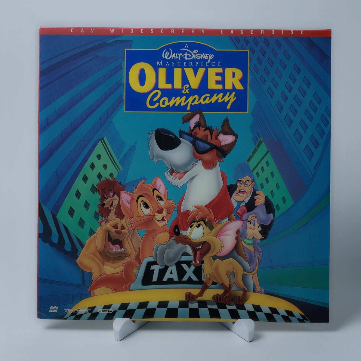 Oliver & Company - Walt Disney - 1988 - Widescreen LaserDisc - Zustand Sehr Gut