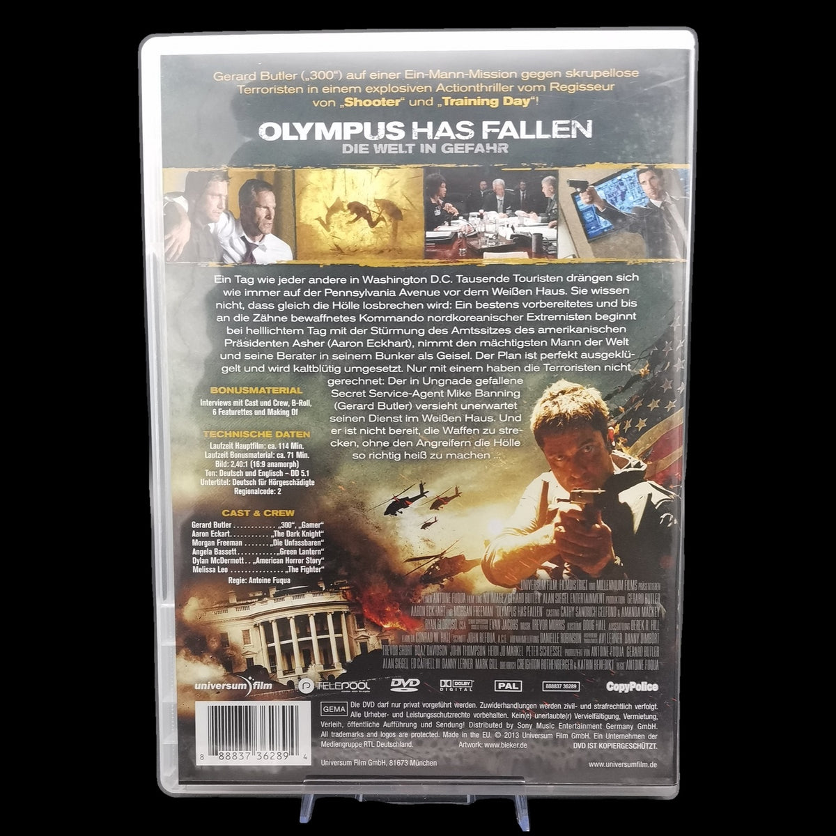 Olympus Has Fallen - Die Welt in Gefahr - mit Gutscheinbeilage - DVD - Sehr gut