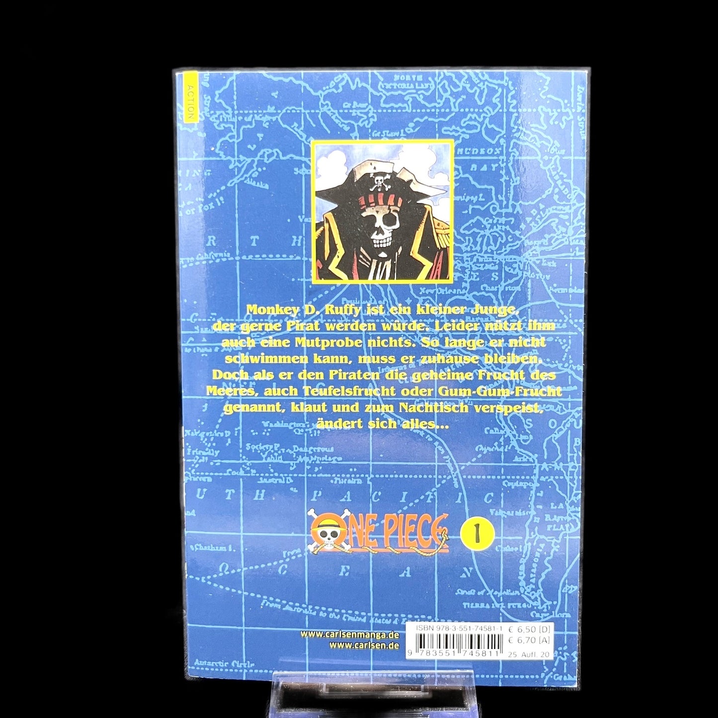 One Piece - Band 1 - Carlsen Manga - Deutsch - Eiichiro Oda - Shonen - Gebraucht