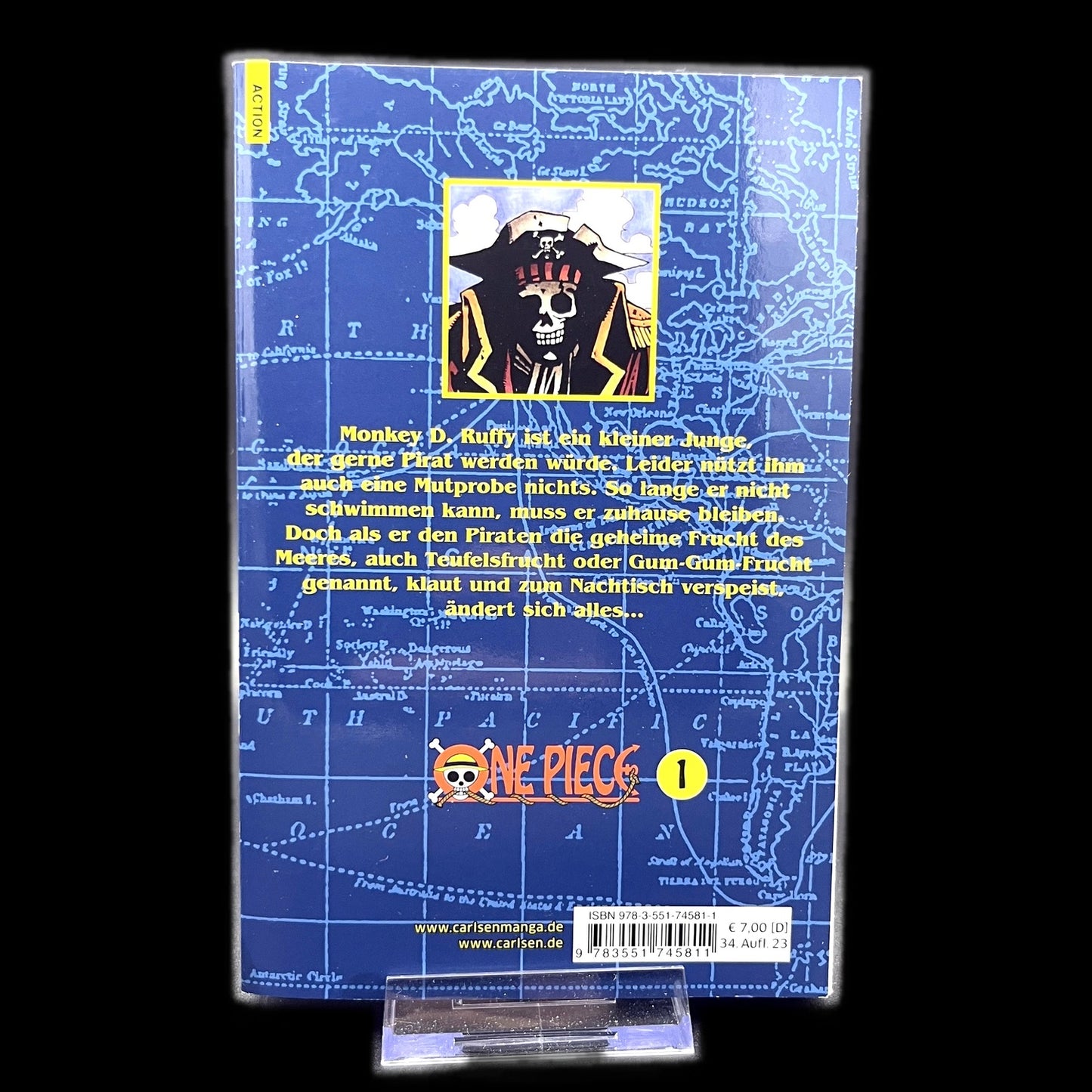 One Piece - Band 1 - Carlsen Manga - Deutsch - Gebrauchter Zustand - Gebraucht
