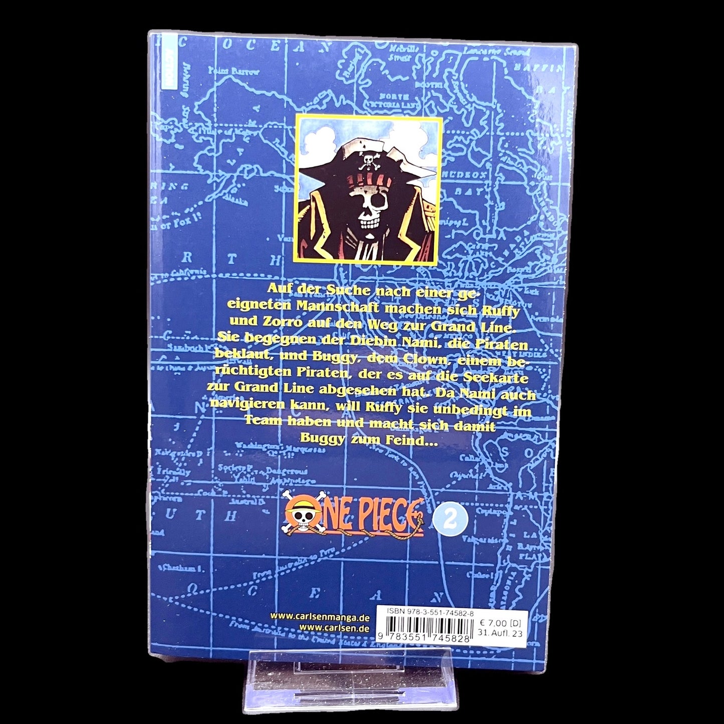 One Piece - Band 2 - Carlsen Manga - Deutsch - Gebrauchter Zustand - Gebraucht