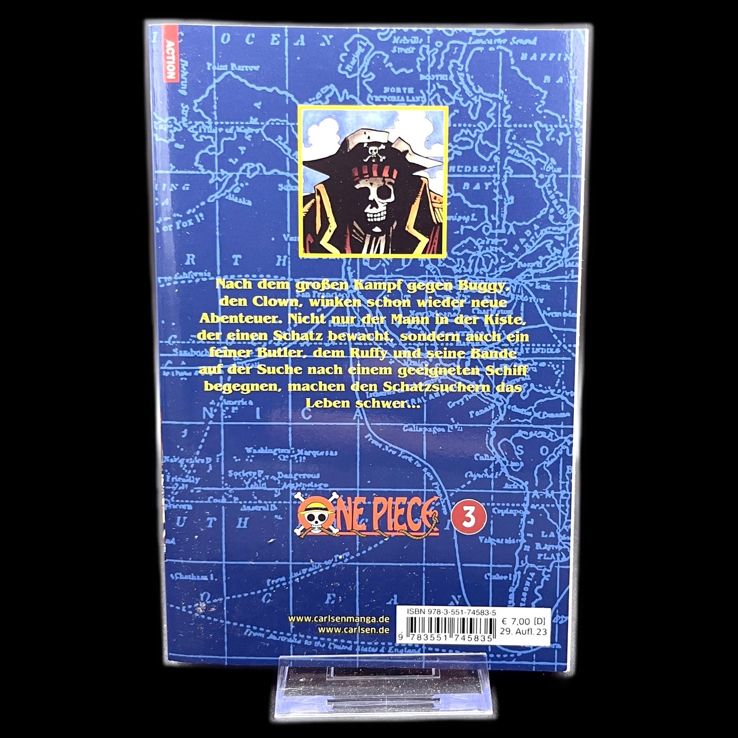 One Piece - Band 3 - Carlsen Manga - 2023 - Deutsch - Eiichiro Oda - Gebraucht