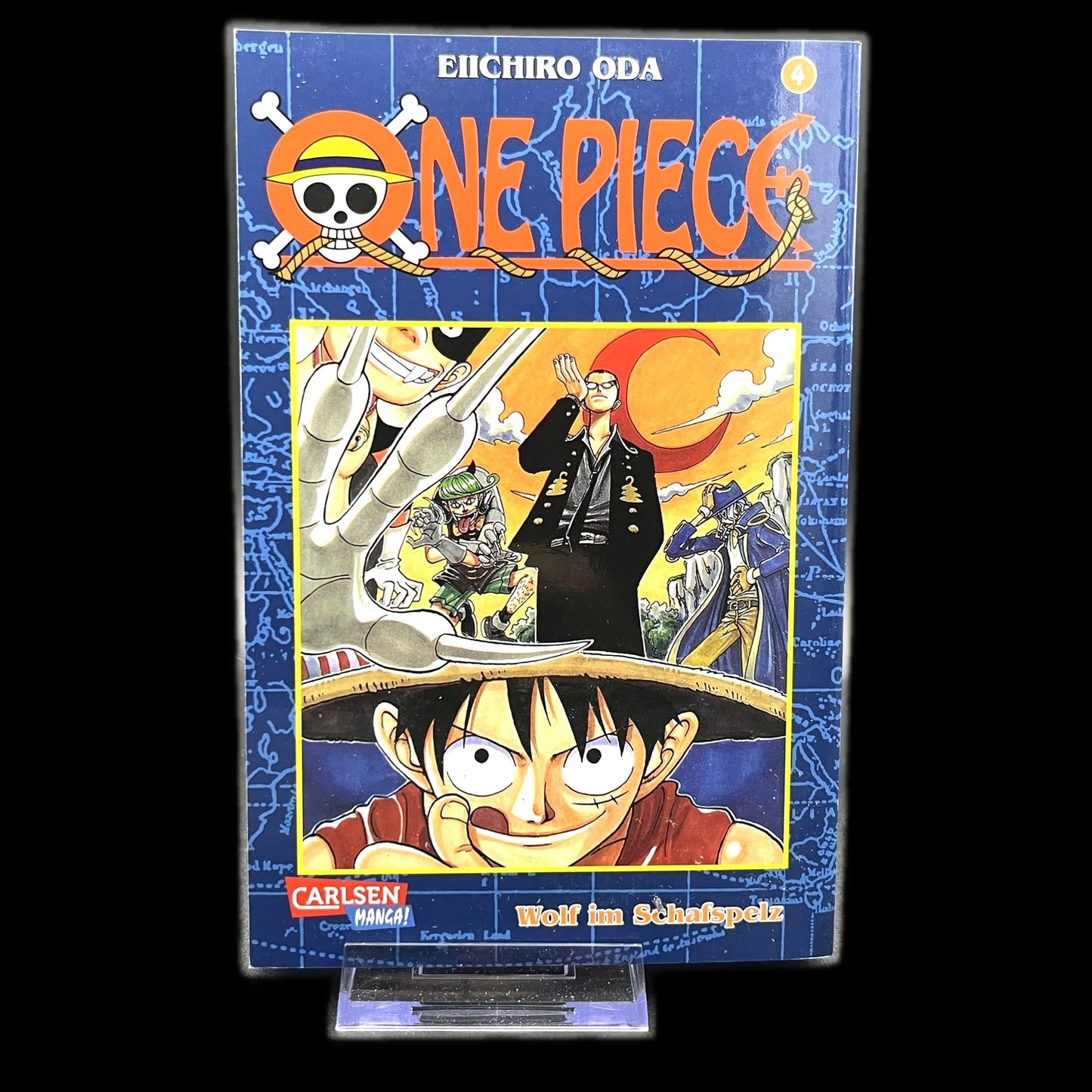 One Piece - Band 4 - Carlsen Manga - Deutsch - Eiichiro Oda - Shonen - Gebraucht