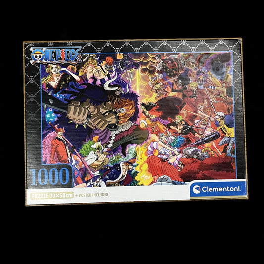 One Piece Puzzle - 1000 Teile - Poster enthalten - Poster enthalten - Gebraucht