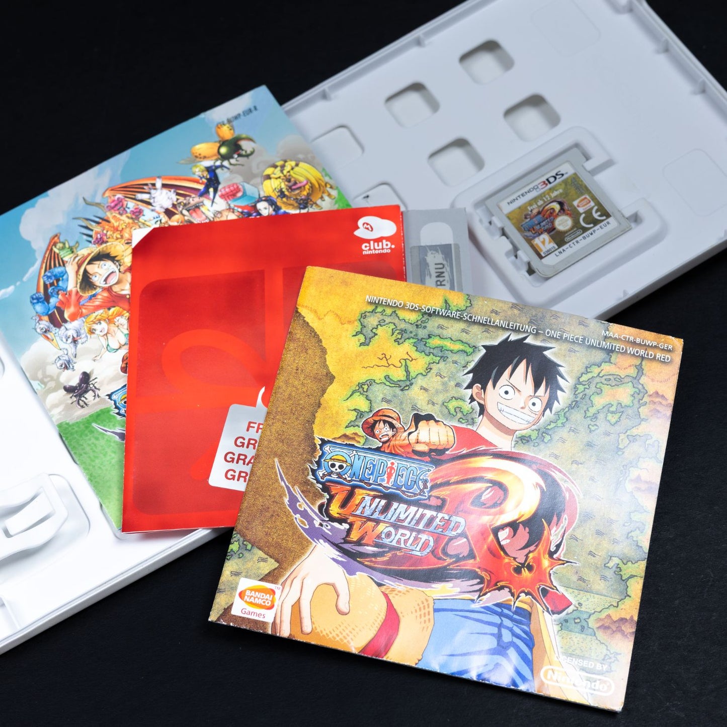 One Piece - Unlimited World R - Nintendo 3DS Spiel - CiB - Zustand Gut