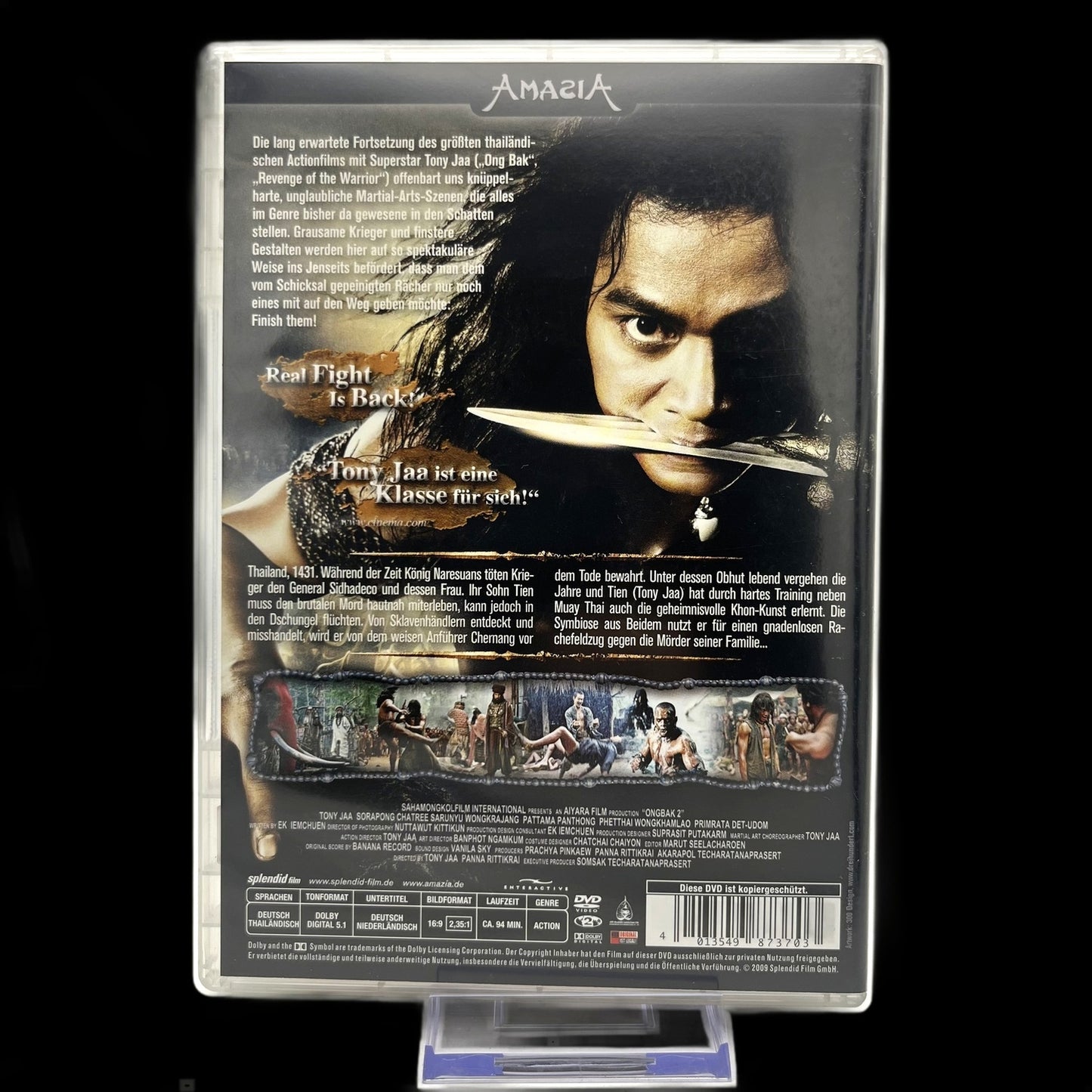 Ong Bak 2 - Ong Bak - Uncut - Wendecover ohne FSK-Logo - DVD - Film - Gebraucht