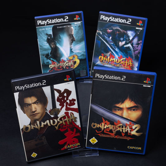 Onimusha Complete Collection (1-4) – PS2 – inkl. Dawn of Dreams – Top Zustand