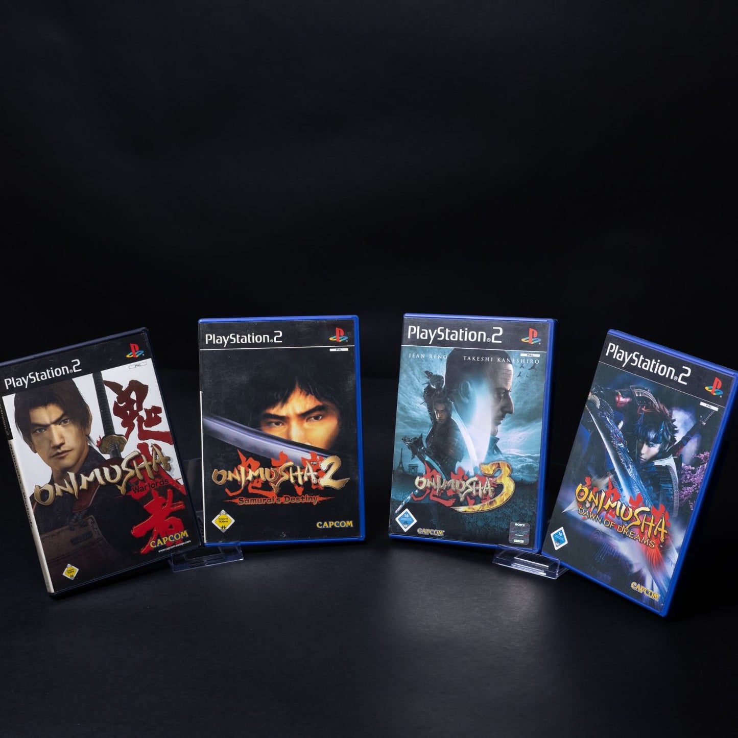 Onimusha Complete Collection (1-4) – PS2 – inkl. Dawn of Dreams – Top Zustand