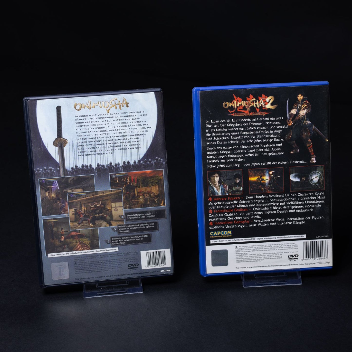 Onimusha Complete Collection (1-4) – PS2 – inkl. Dawn of Dreams – Top Zustand
