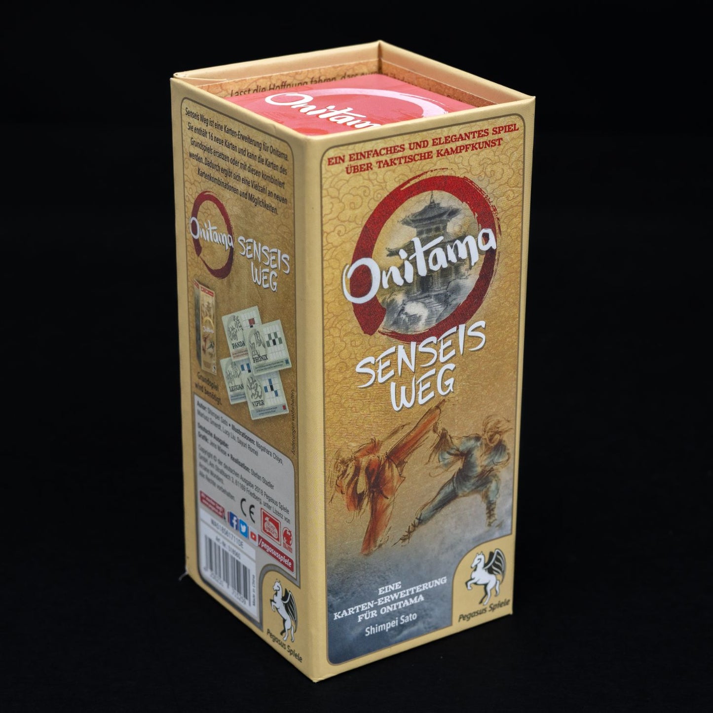 Onitama - Brettspiel Kartenspiel - Mit Erweiterung - Vollständig - Neuwertig