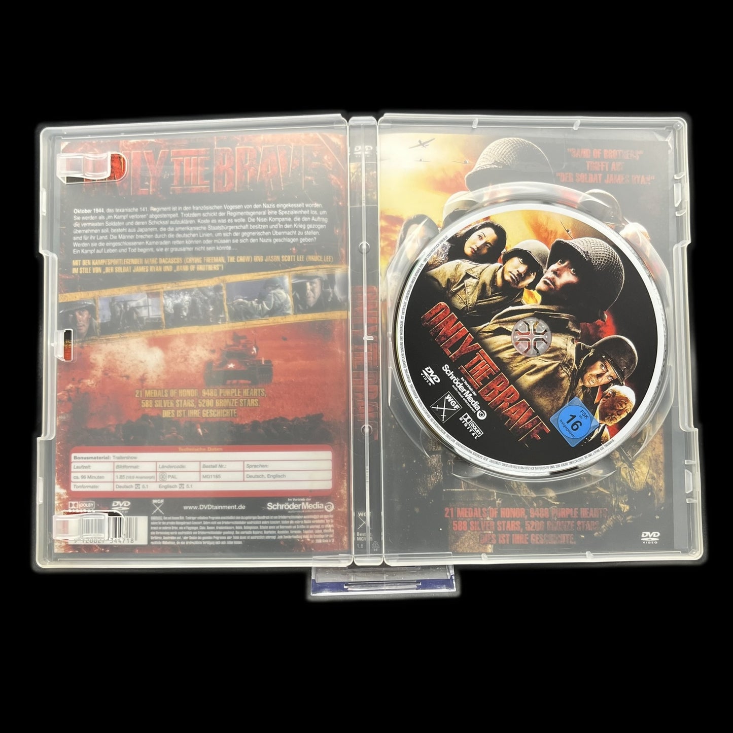 Only The Brave - Kriegsfilm - Jason Scott Lee, Mark Dacascos - DVD - Gebraucht