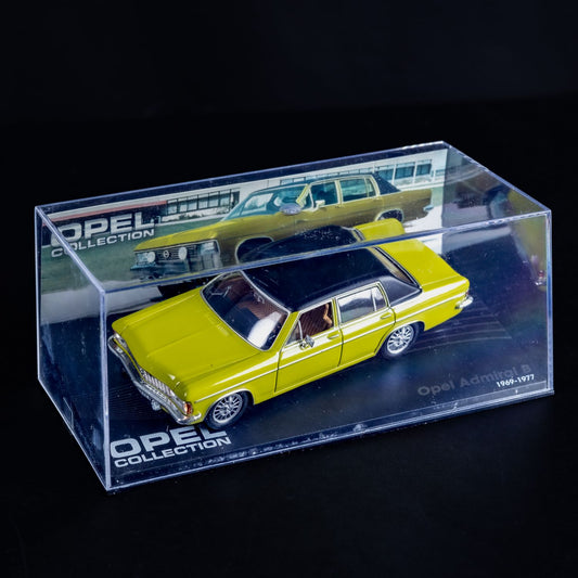 Opel Collection - Admiral B (1969-1977) - 1:43 Stand-Modell - Mini-Vitrine