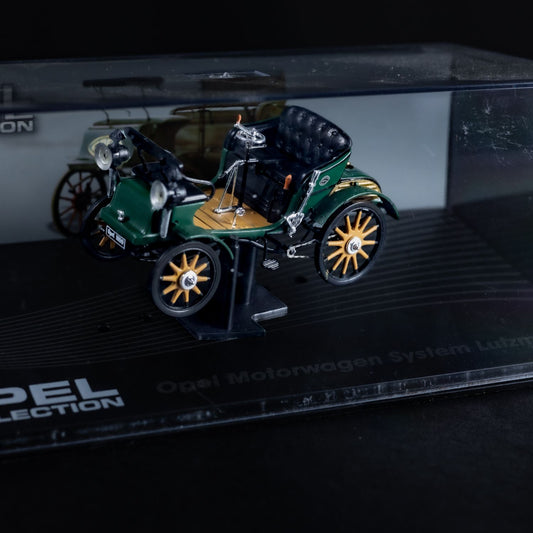 Opel Collection - Motorwagen Lutzmann - 1:43 Standmodell - Mini-Vitrine