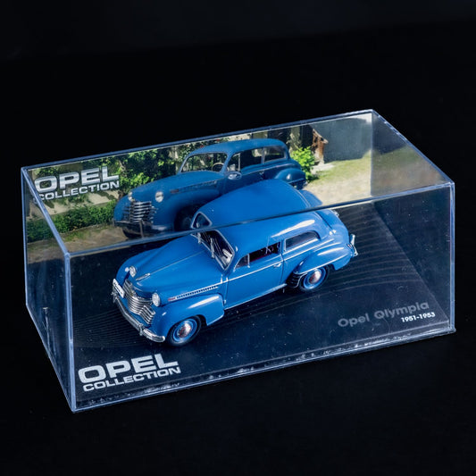 Opel Collection - Olympia (1951-1953) - 1:43 Stand-Modell - Mini-Vitrine