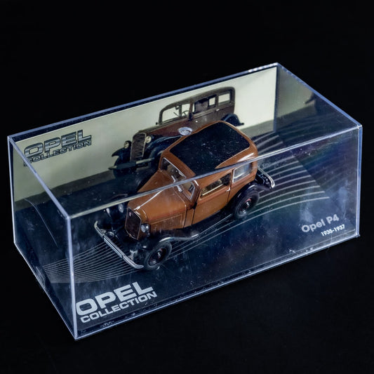 Opel Collection - Opel P4 (1935-1937) - 1:43 Stand-Modell - Mini-Vitrine