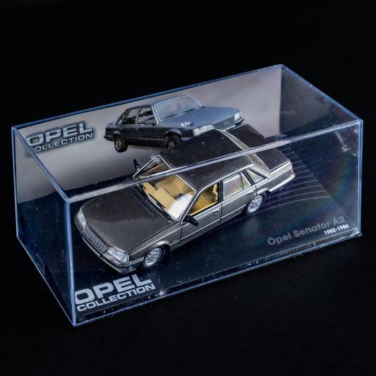 Opel Collection - Senator A2 (1982-1986) - 1:43 Standmodell - Mini-Vitrine