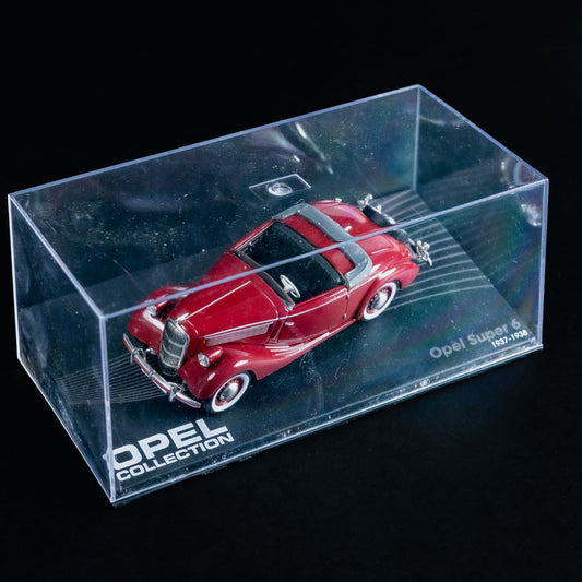 Opel Collection - Super 6 (1937-1938) - 1:43 Stand-Modell - Mini-Vitrine
