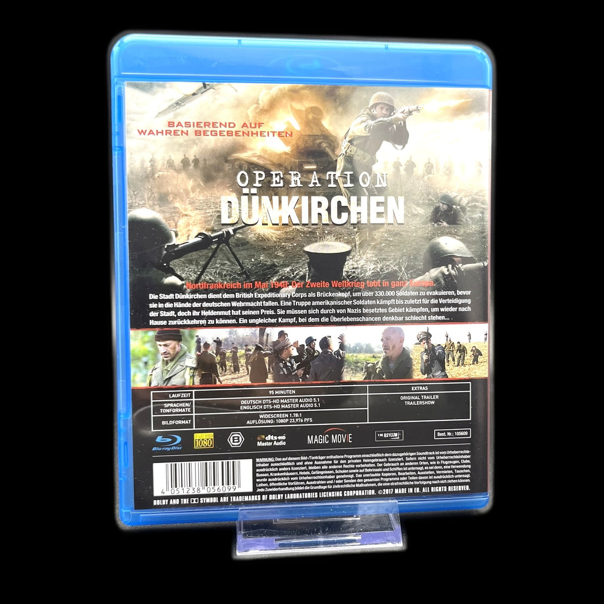 Operation Dünkirchen - Kriegsfilm - Deutsch/Englisch - Blu-Ray - Gebraucht