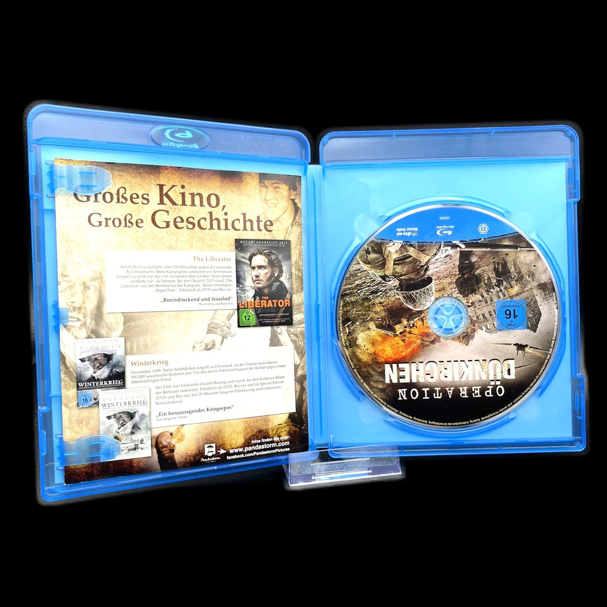Operation Dünkirchen - Kriegsfilm - Deutsch/Englisch - Blu-Ray - Gebraucht