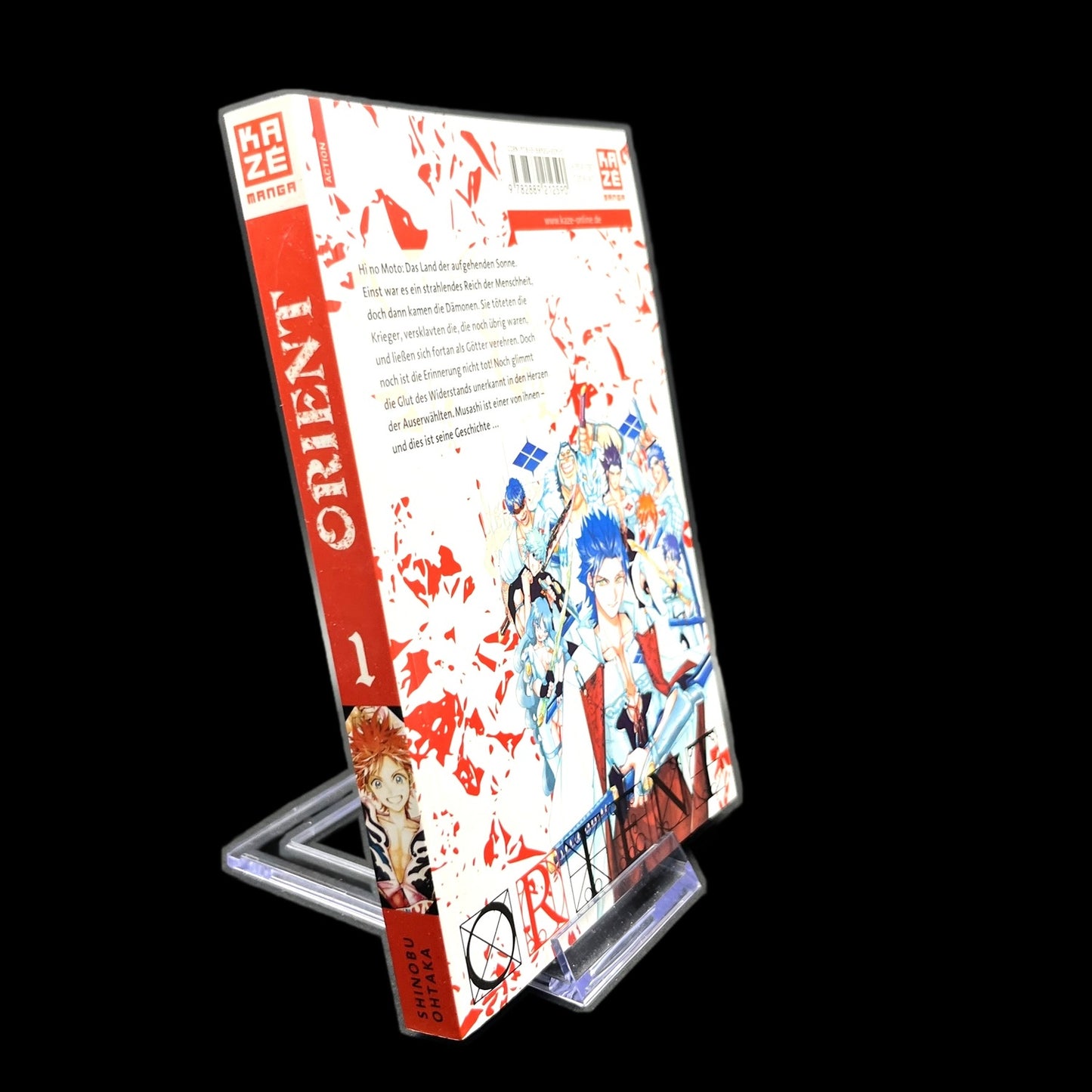 Orient - Band 1 - KAZE - Deutsch - Shinobu Ohtaka - Shonen - Gebraucht