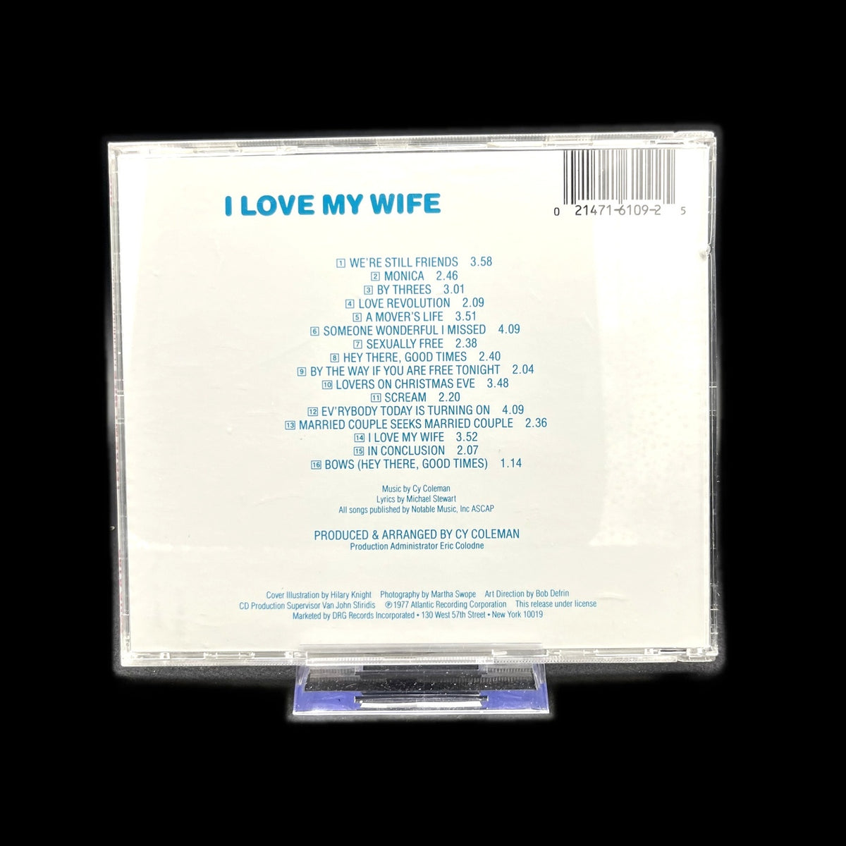 Original Broadway Cast - I Love My Wife - 1977 Musical - Cy Coleman - Gebraucht