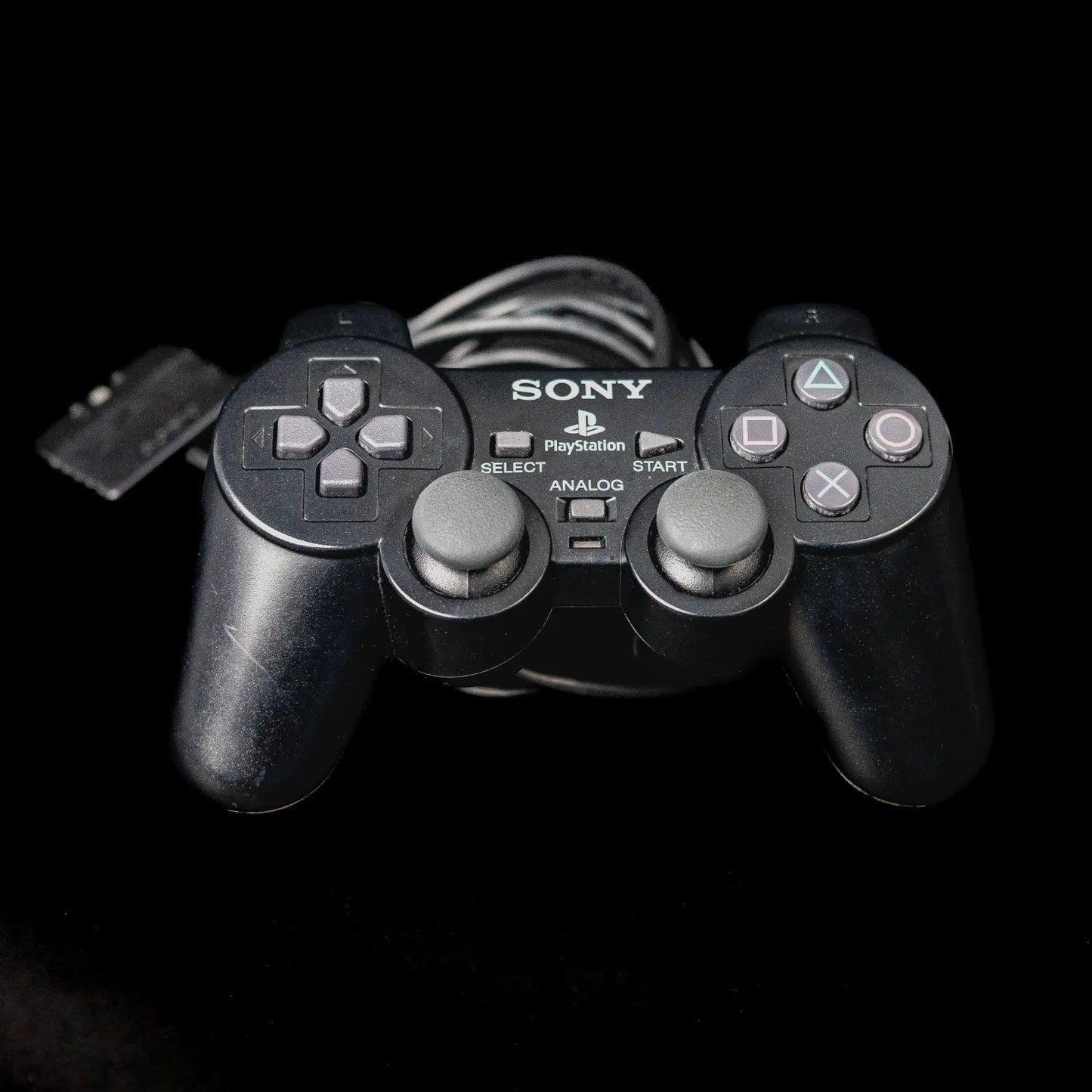 Original Playstation 2 Dual Shock Controller für PS2 - Schwarz - Zust. Sehr Gut