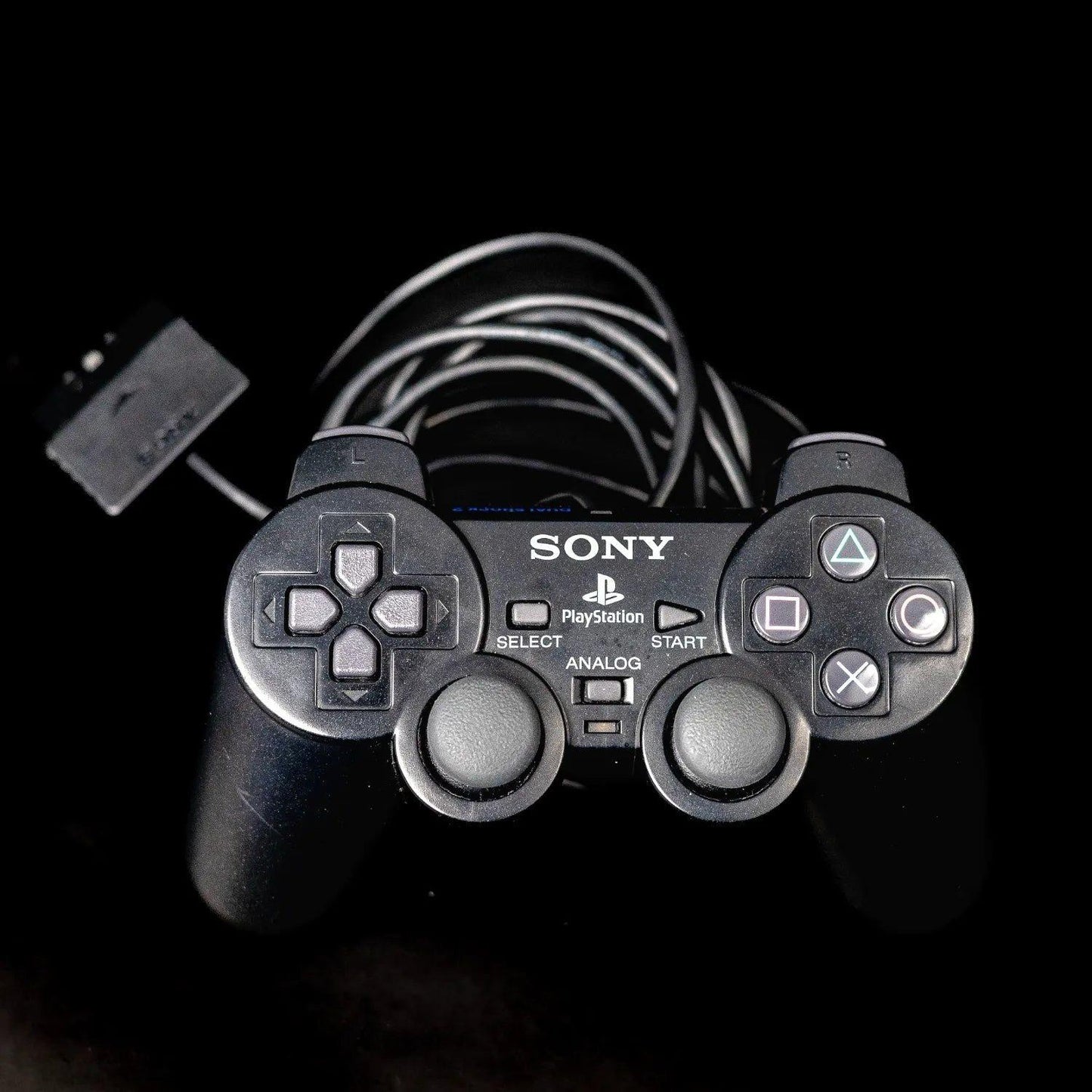Original Playstation 2 Dual Shock Controller für PS2 - Schwarz - Zust. Sehr Gut
