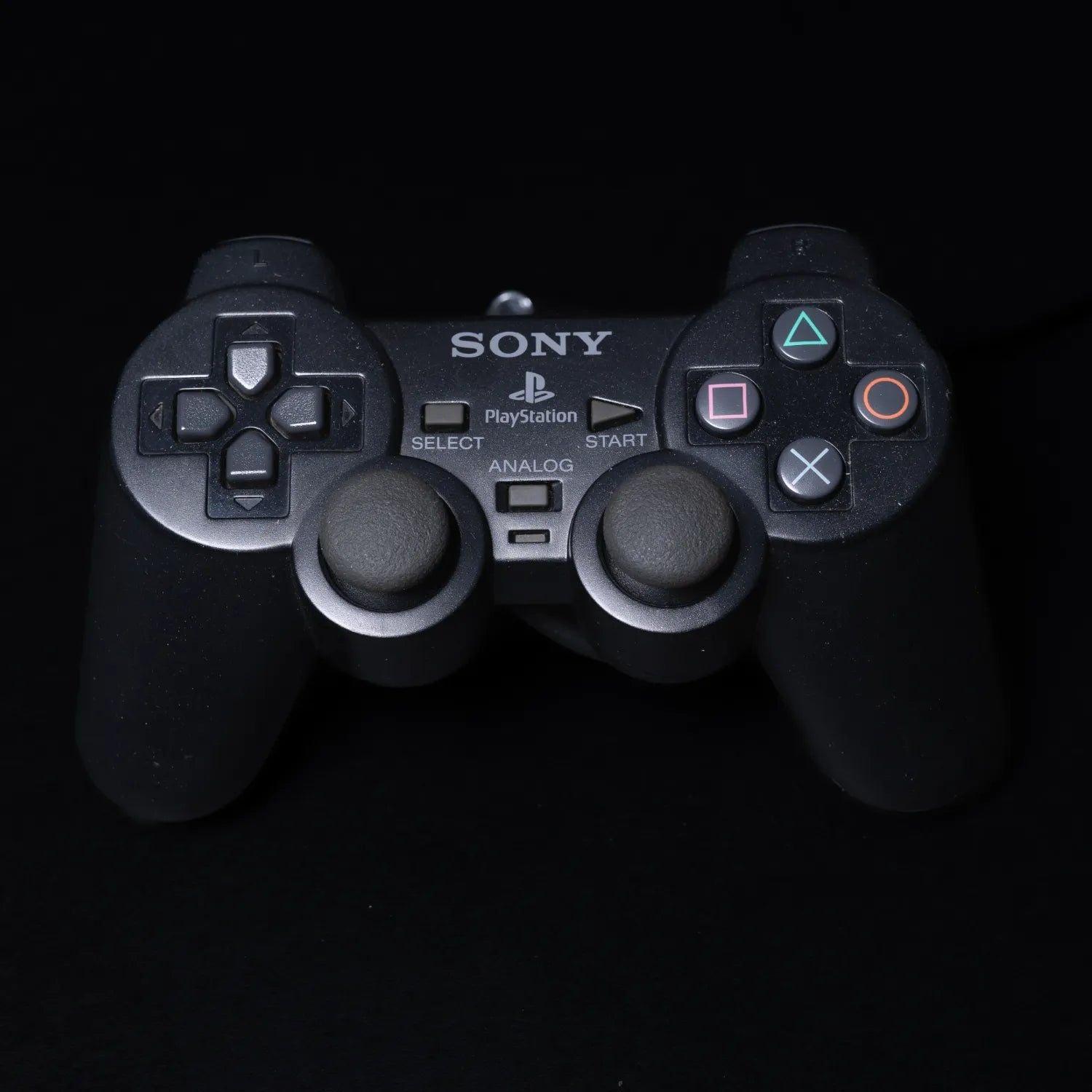 original-playstation-2-dual-shock-controller-fuer-ps2-schwarz-zustand-gut-4 - Utopia Collectibles