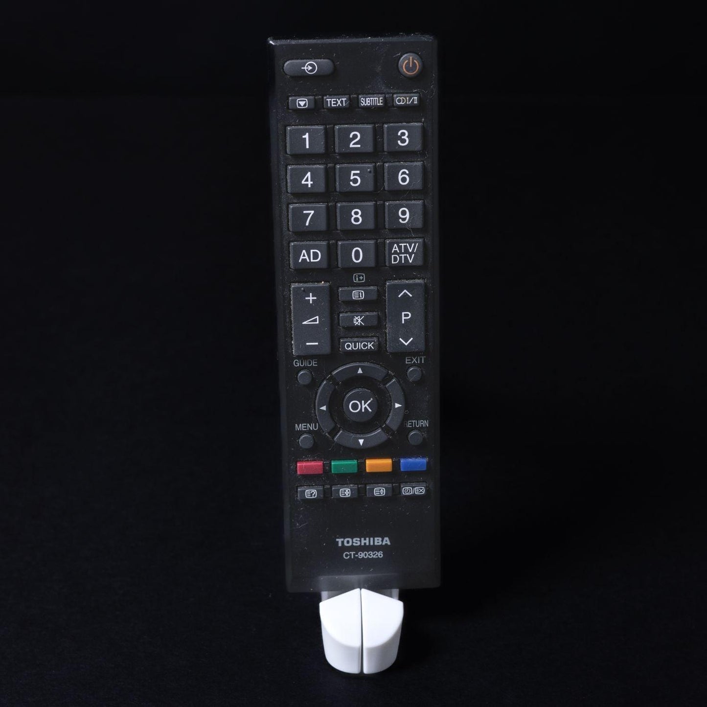 Original Toshiba CT-90326 TV-Fernbedienung - Funkltion geprüft