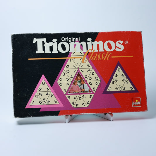 Original Triominos Classic - Legespiel 1-4 Spieler - Vollständig - Zustand Gut