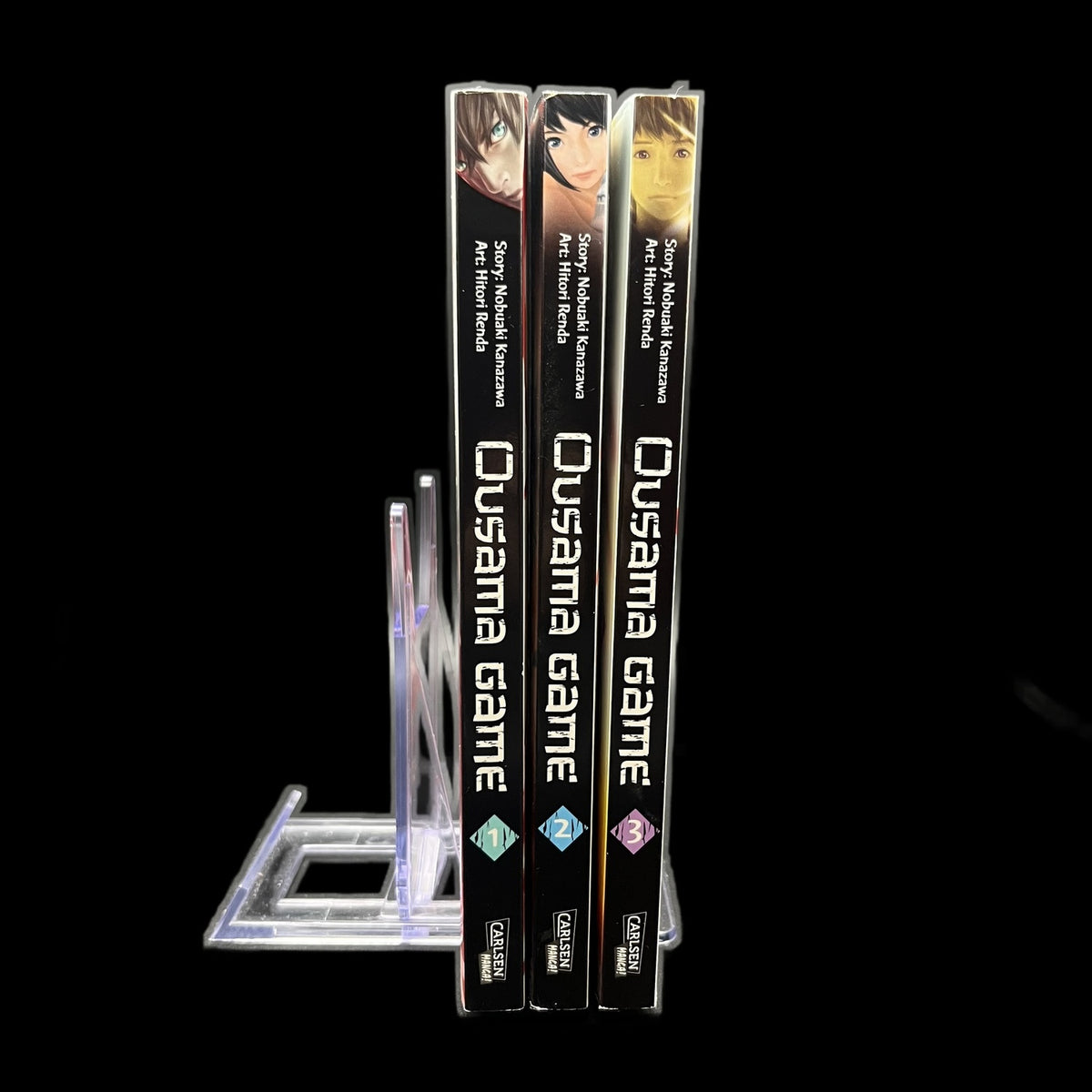 Ousama Game - Band 1-3 - Carlsen Manga - Deutsch - Horror & Sci-Fi - Sehr gut