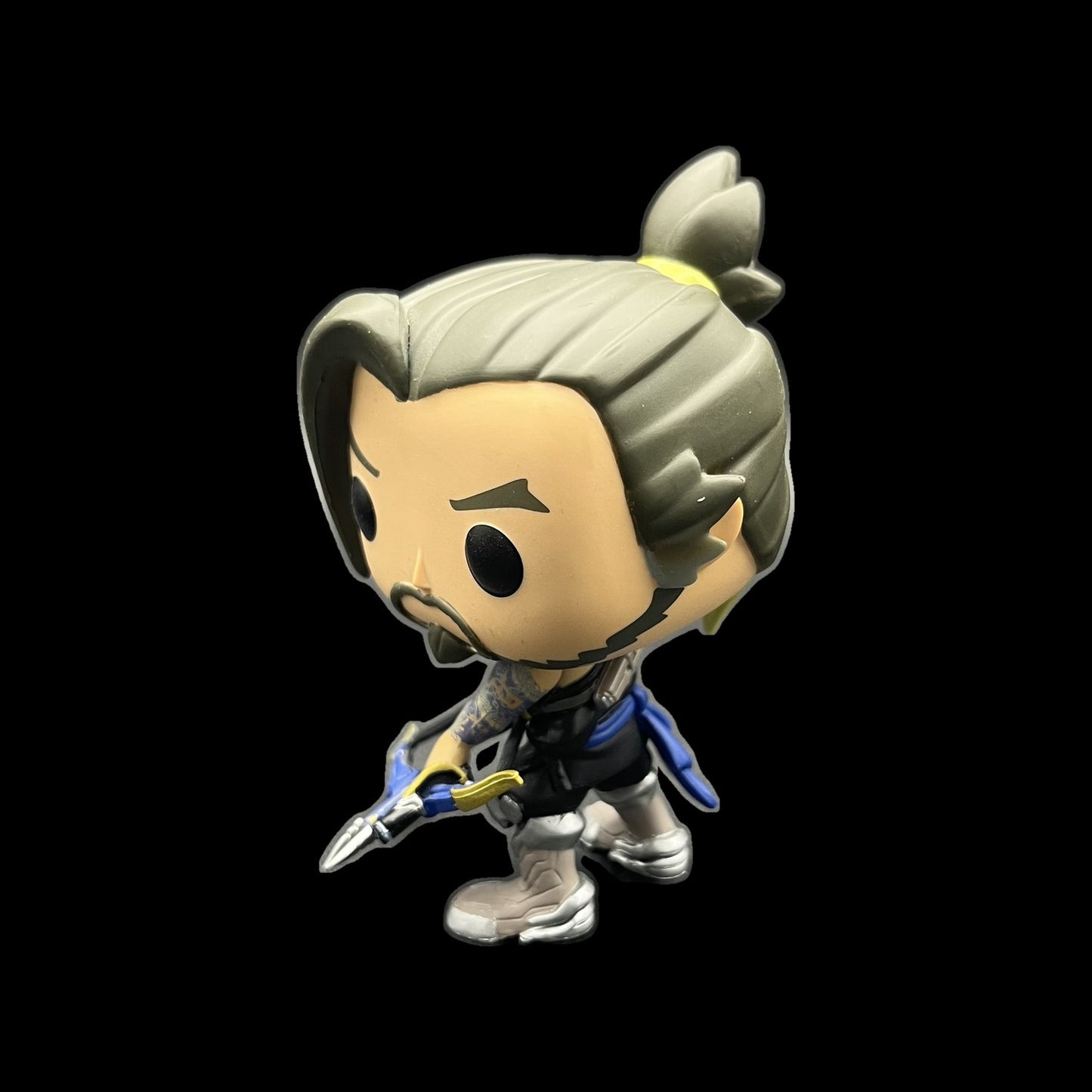 Overwatch Hanzo - Vinylfigur - Funko - 10 cm - mit Bogen - Gebraucht