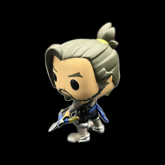 Overwatch Hanzo - Vinylfigur - Funko - 10 cm - mit Bogen - Gebraucht