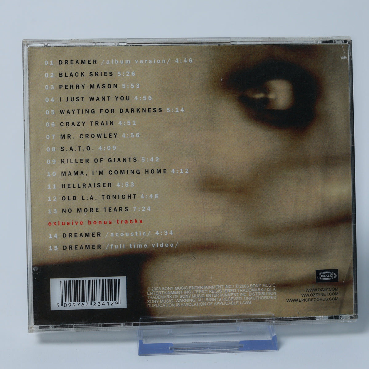 Ozzy Osbourne - Dreamer - CD - Album - 2003 - Bonus Tracks - Gebraucht