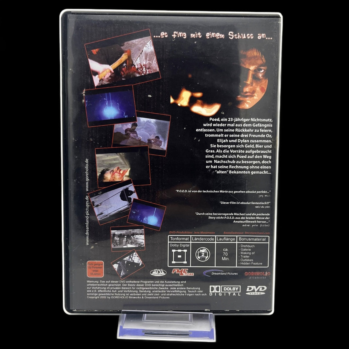 P.O.E.D. a little drug tale - Bonusmaterial - Drama - DVD - Urban - Gebraucht