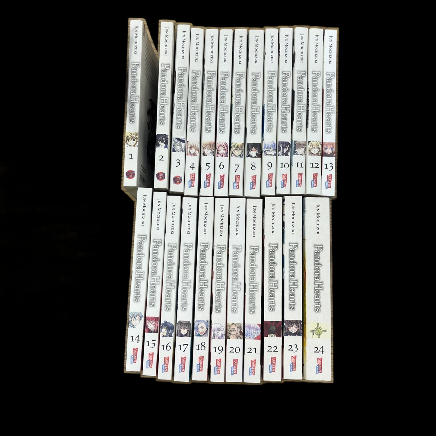 Pandora Hearts - Band 1-24 - Carlsen Manga - Deutsch - Jun Mochizuki - Fantasy