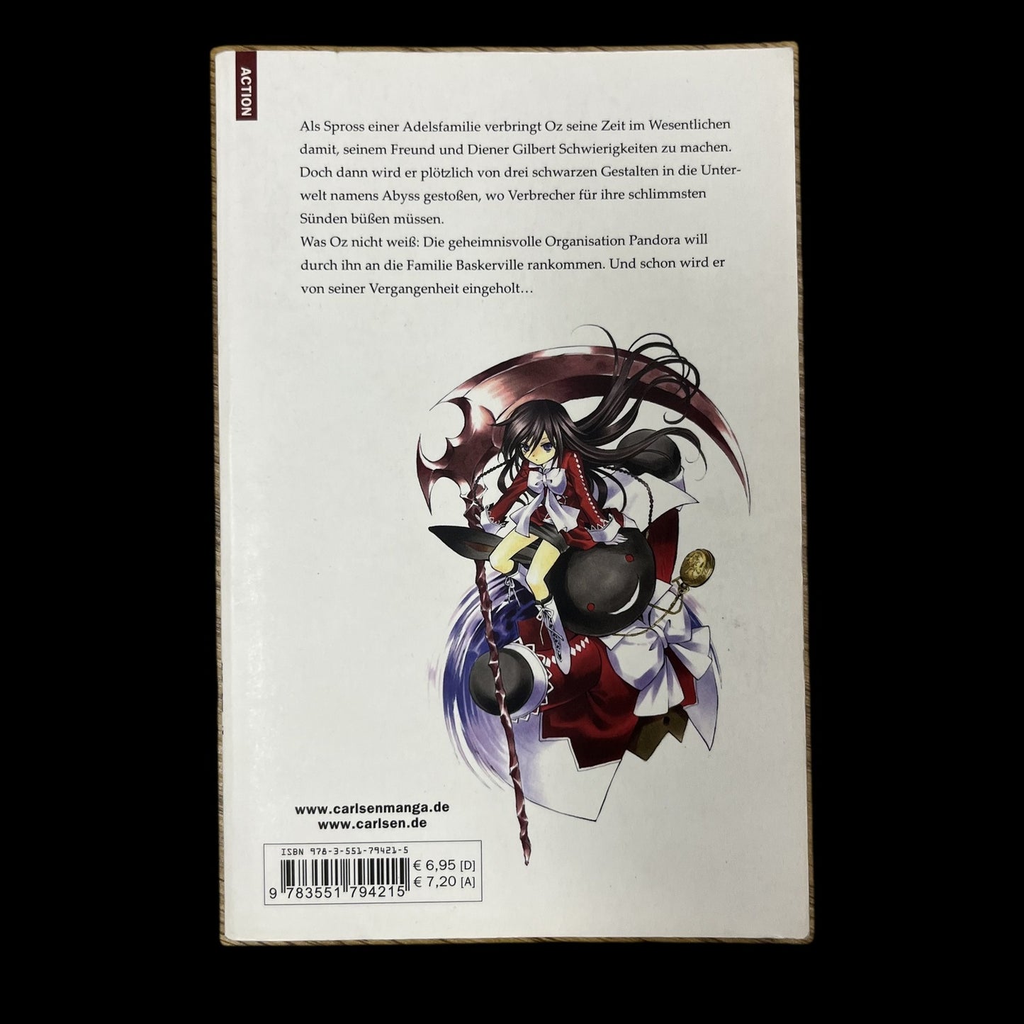Pandora Hearts - Band 1-24 - Carlsen Manga - Deutsch - Jun Mochizuki - Fantasy