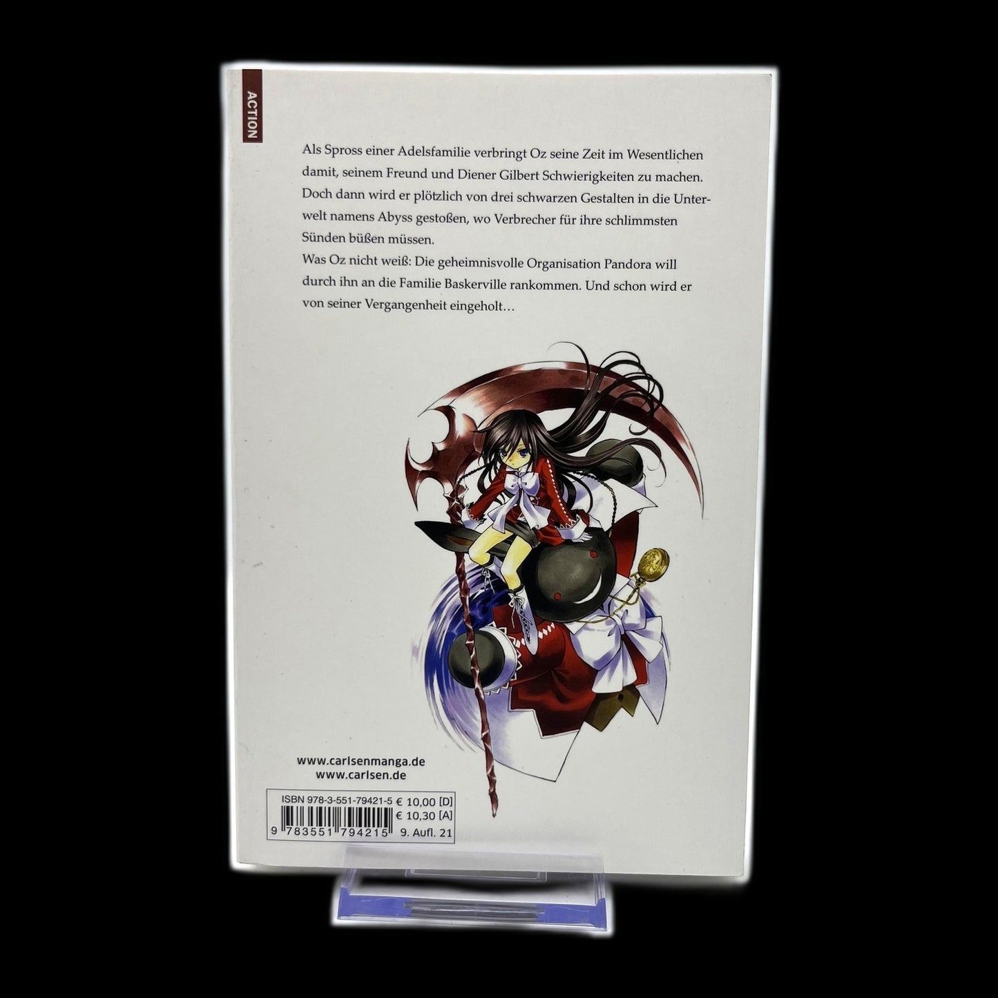 PandoraHearts - Band 1 - Carlsen Manga - Deutsch - Jun Mochizuki - Gebraucht
