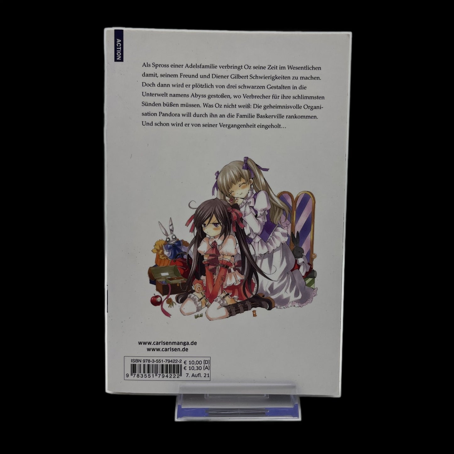 PandoraHearts - Band 2 - Carlsen Manga - Deutsch - Jun Mochizuki - Gebraucht