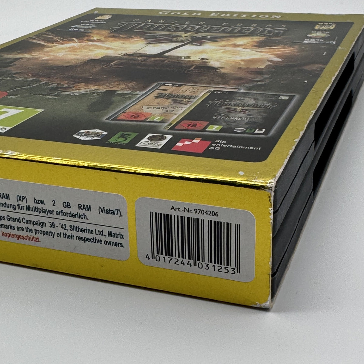 Panzer Corps - PC DVD-ROM Spiel - CiB - Deutsch - Zustand Sehr Gut